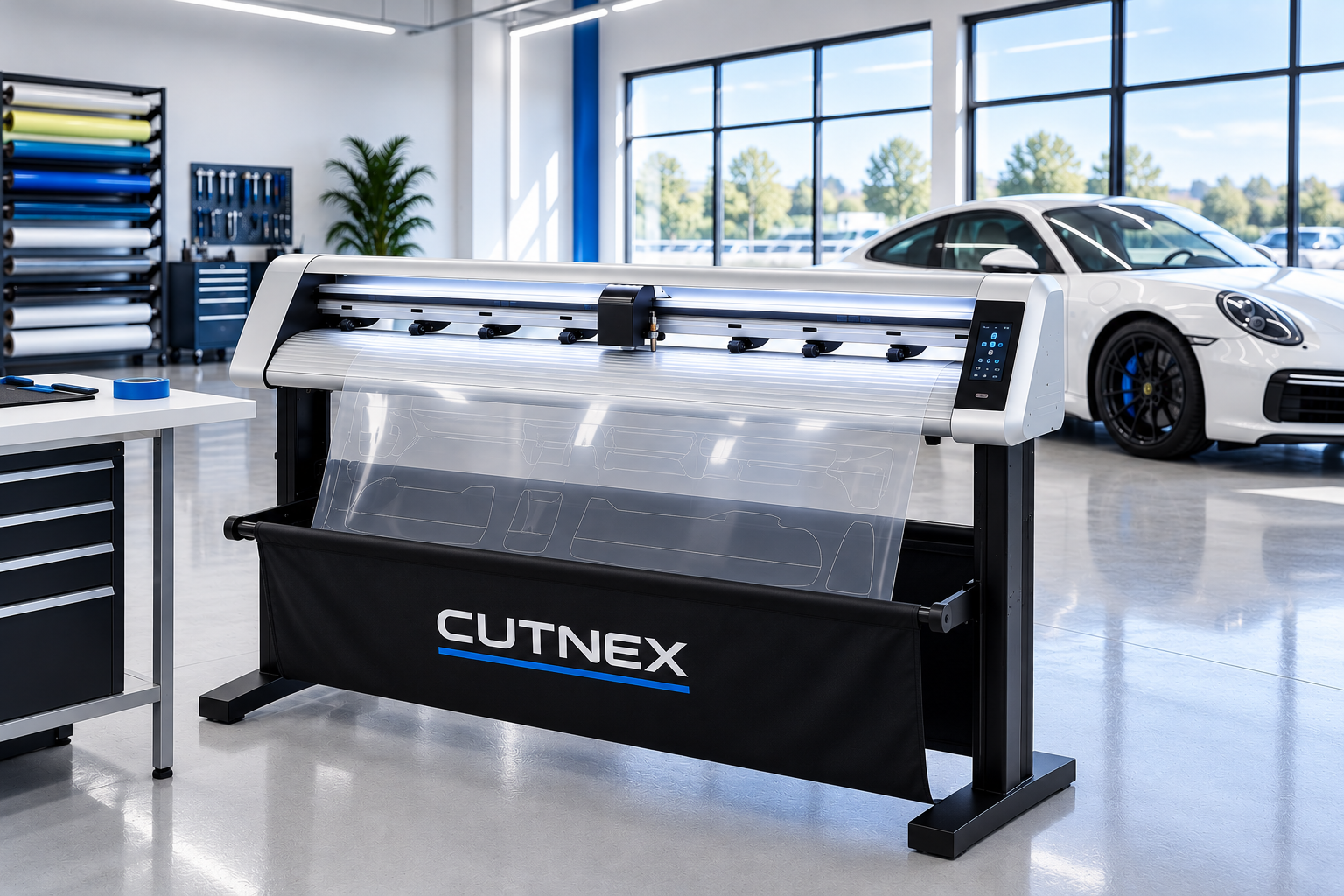 CUTNEX Folienplotter im Werkstatt-Studio – Vorführung in Mannheim